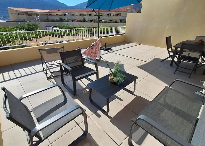 公寓 4 Pers - Comforts - Sea And Mountain View